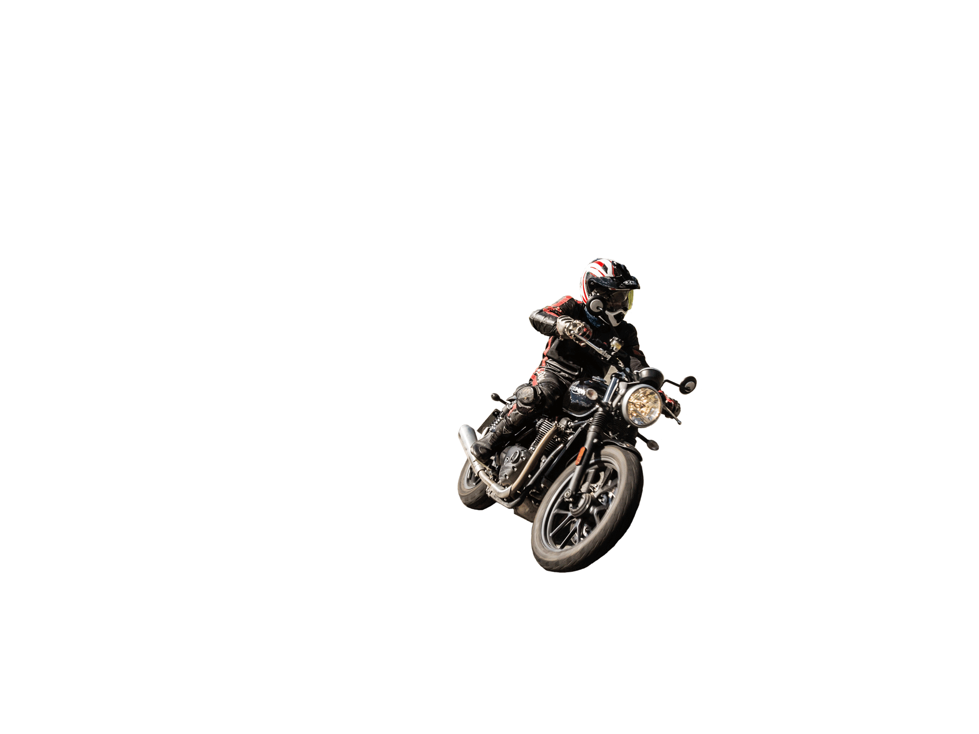 Motorradfahren im Paznaun