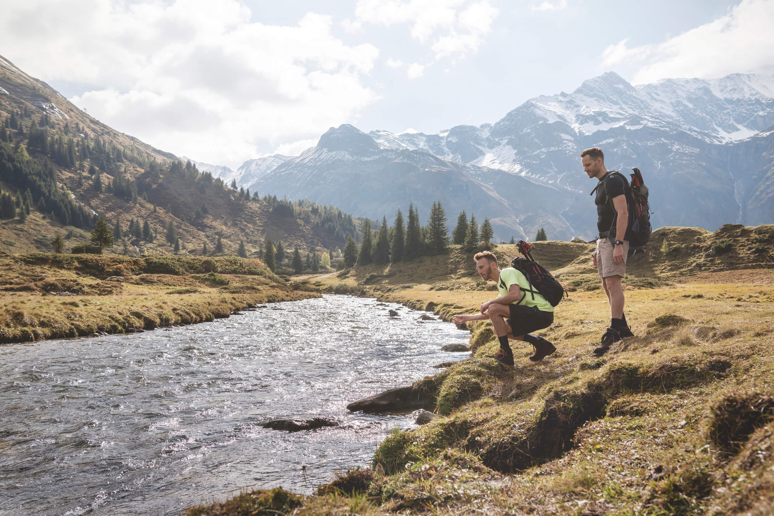 Wanderer im Gasteinertal