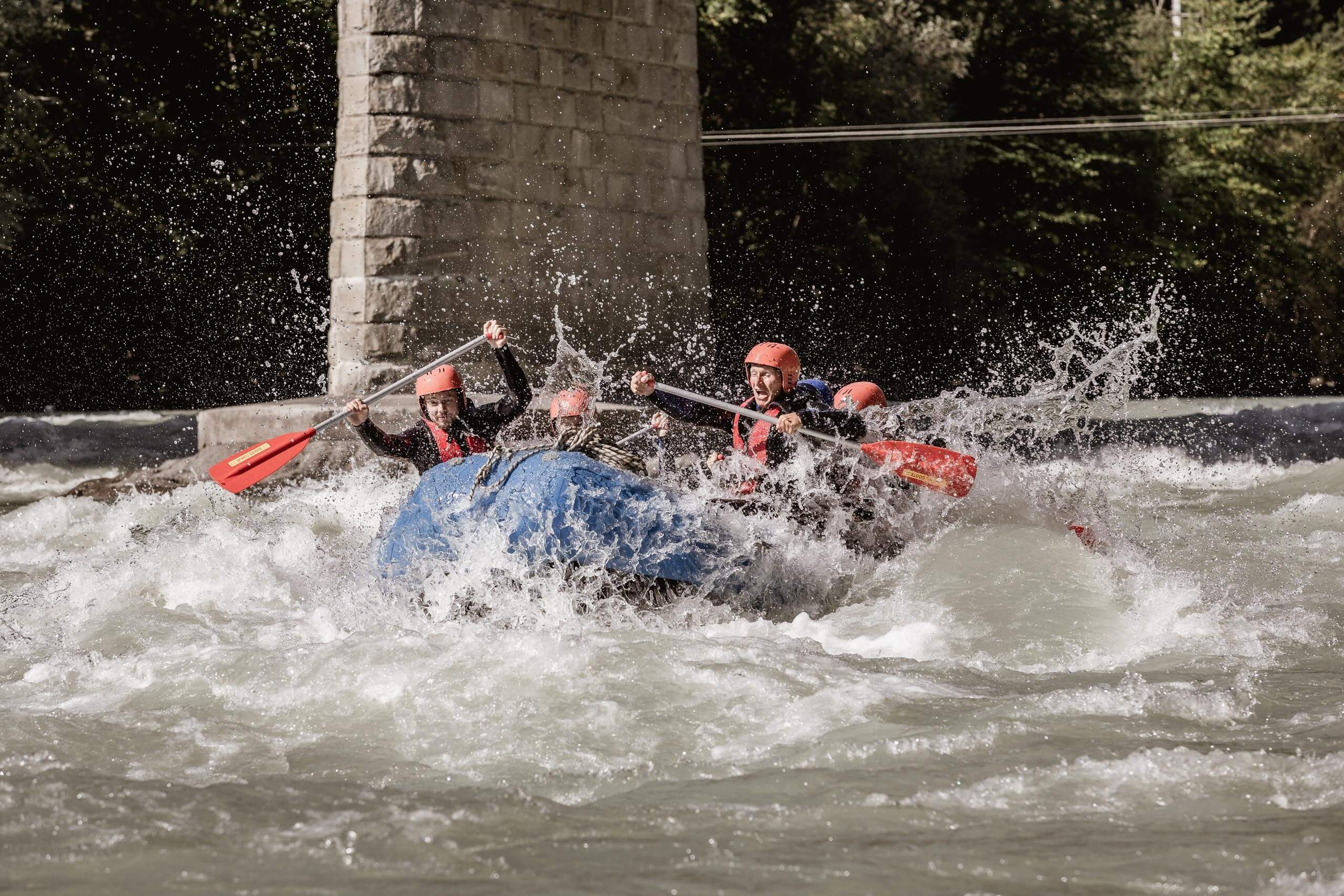 Imst Rafting in der Imster Schlucht Rafting in Imst