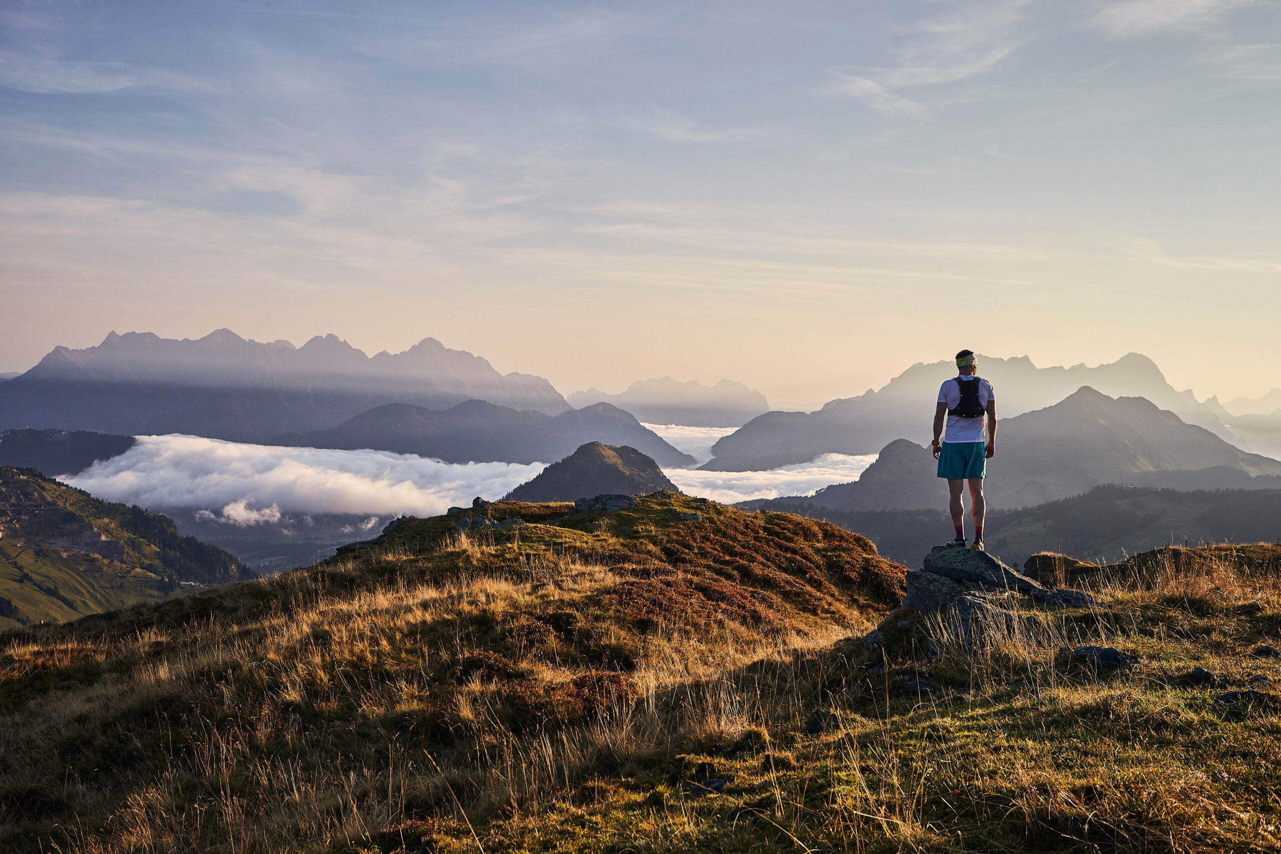 Wanderer in Saalbach Hinterglemm