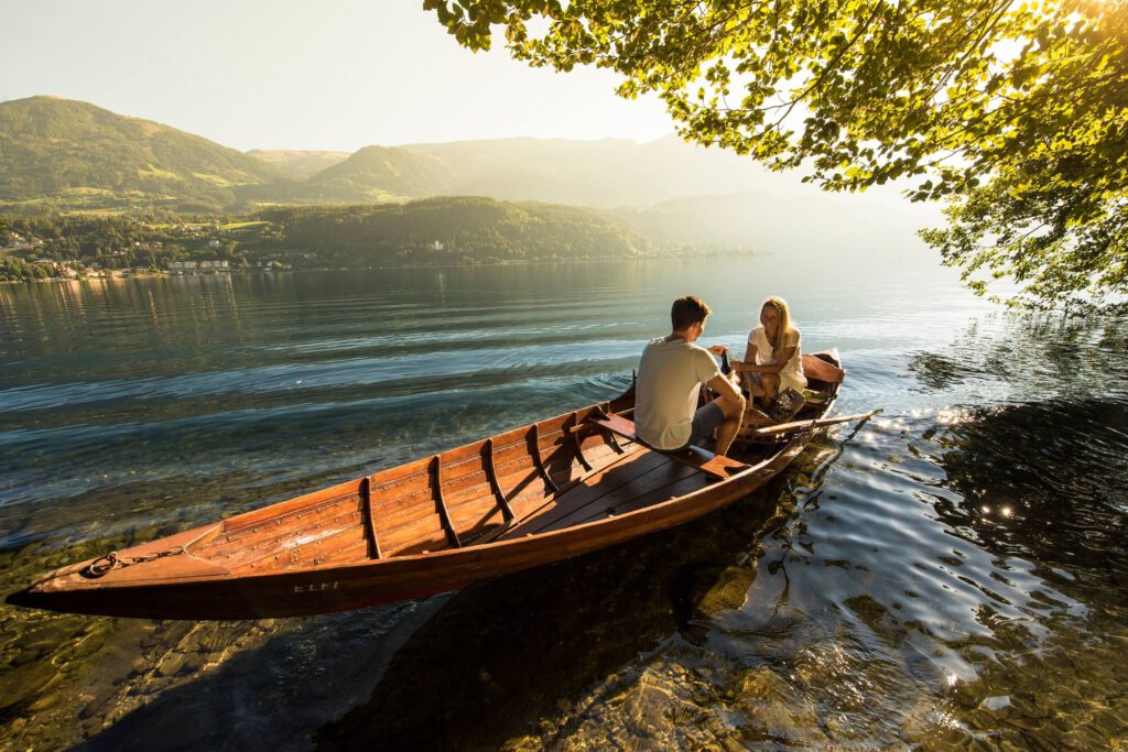 Romantik © Millstätter See Tourismus GmbH, Franz Gerdl Romantik im Ruderboot am Millstättersee