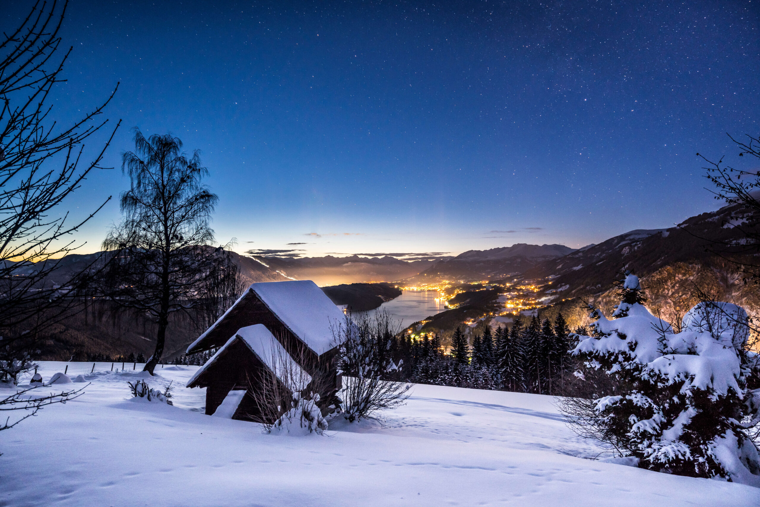 Winter-Romantik am Millstätter See