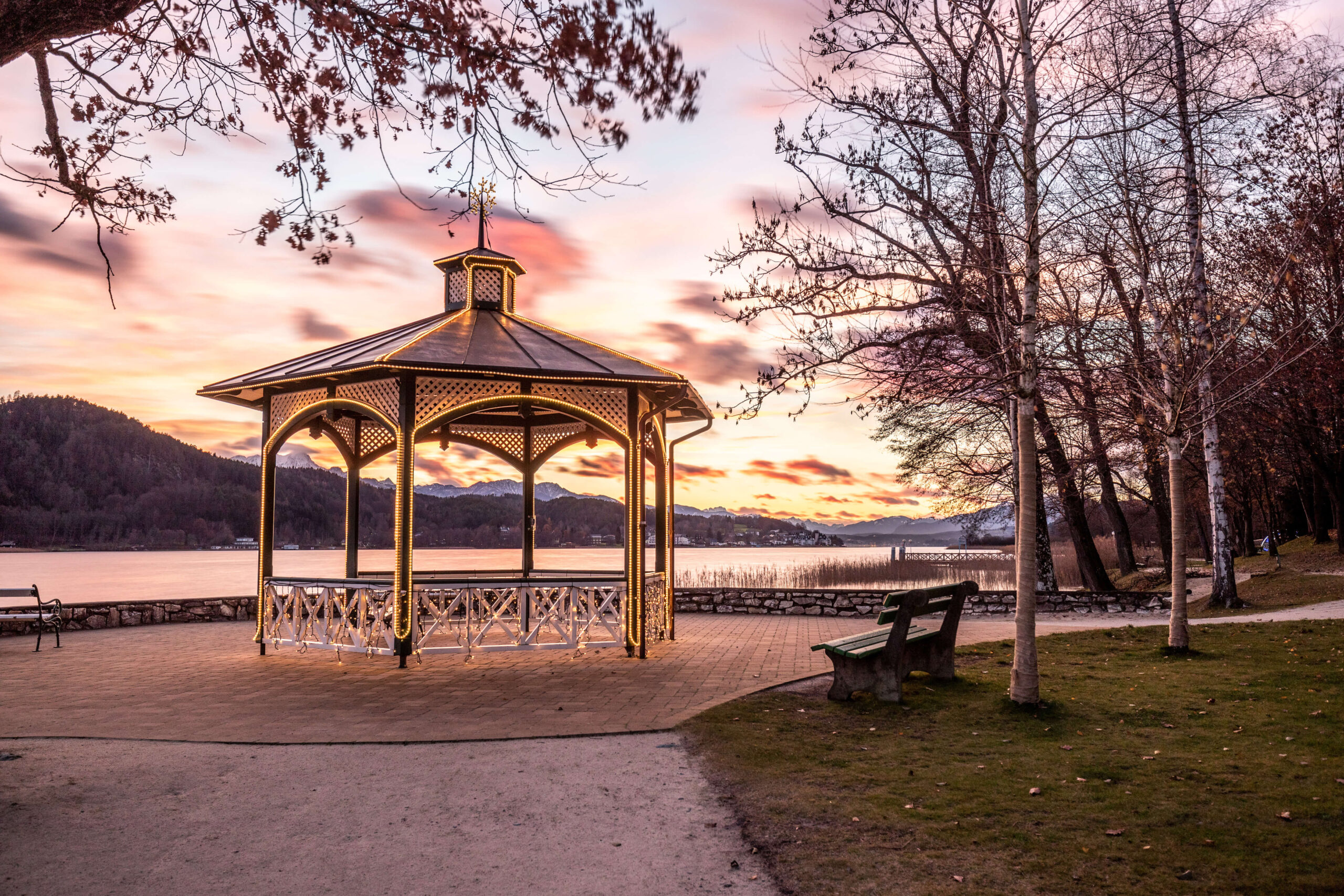 Pavillon am Wörthersee in Kärnten