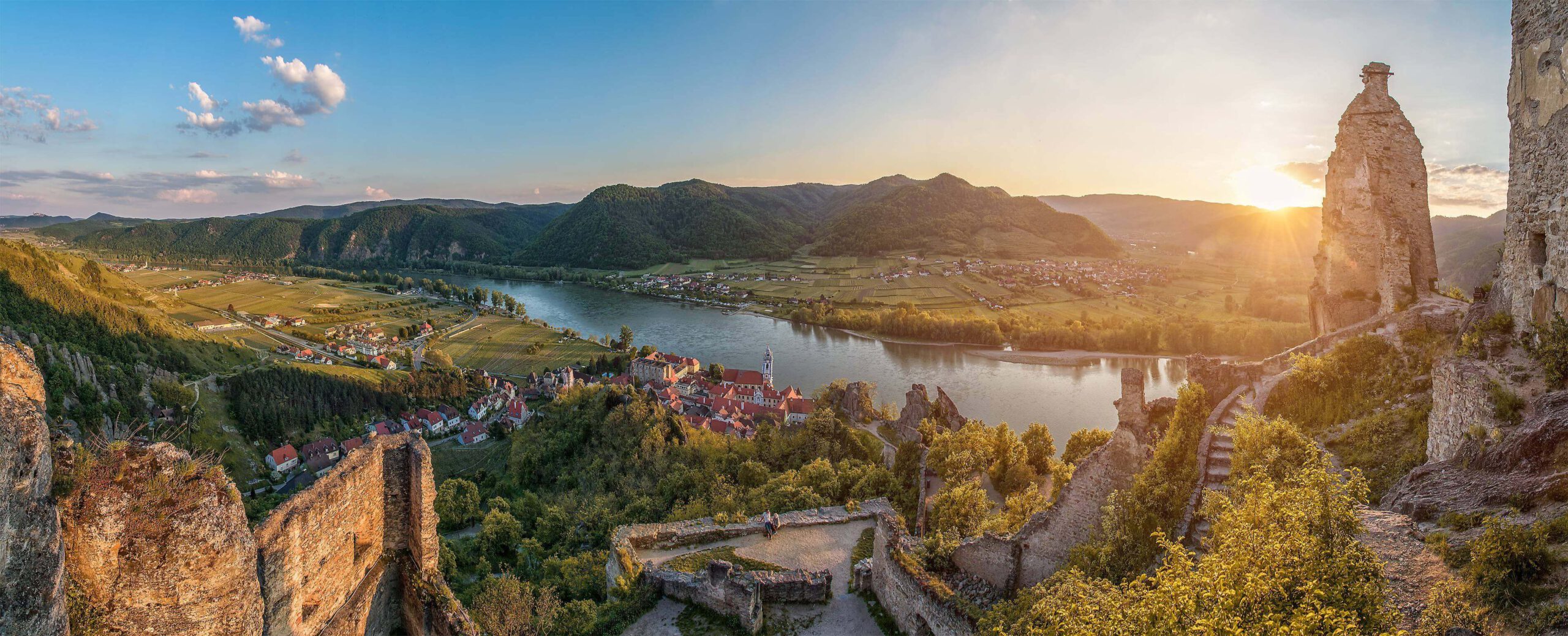 Burgruine Dürnstein Krems Wachau Melk