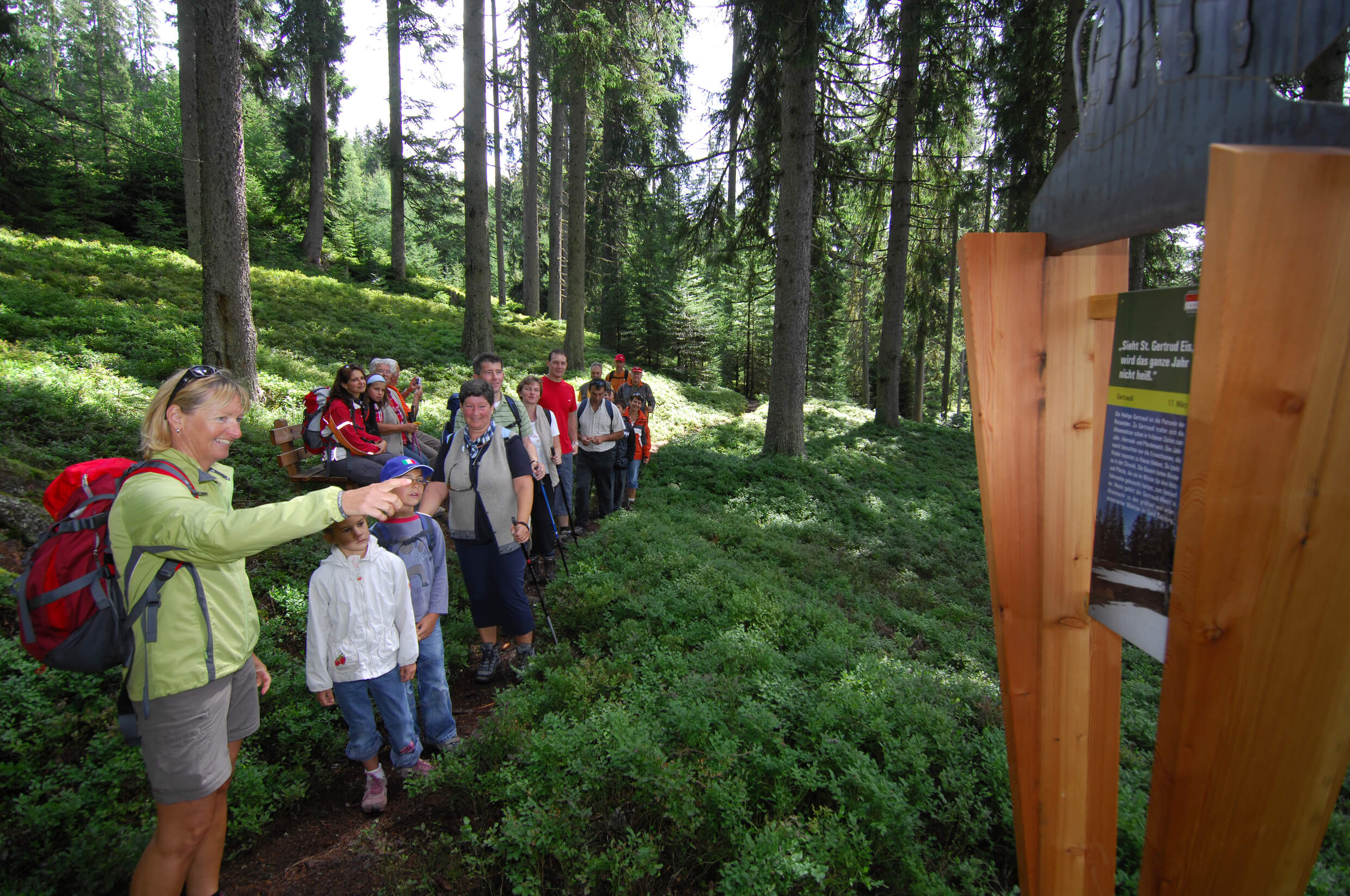 Bauernregelweg in Altenmarkt-Zauchensee