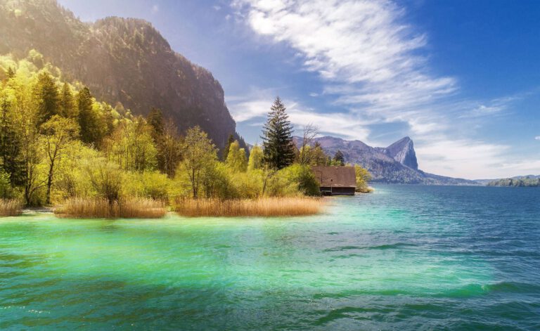 Am Mondsee im Salzkammergut