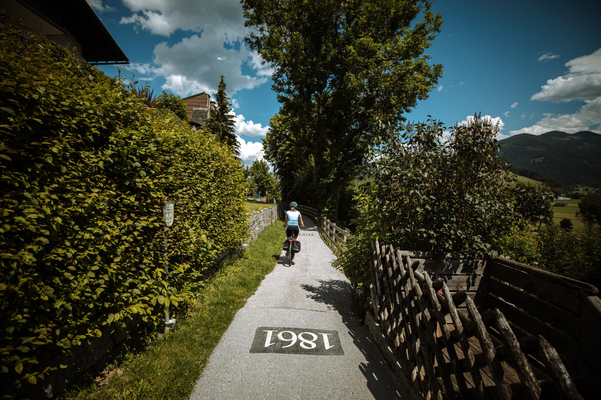 Radstadt radfahren Radfahrer in Radstadt