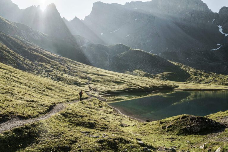 Naturpark Lechtal Radweg Höhenweg Lechtaler Höhenweg