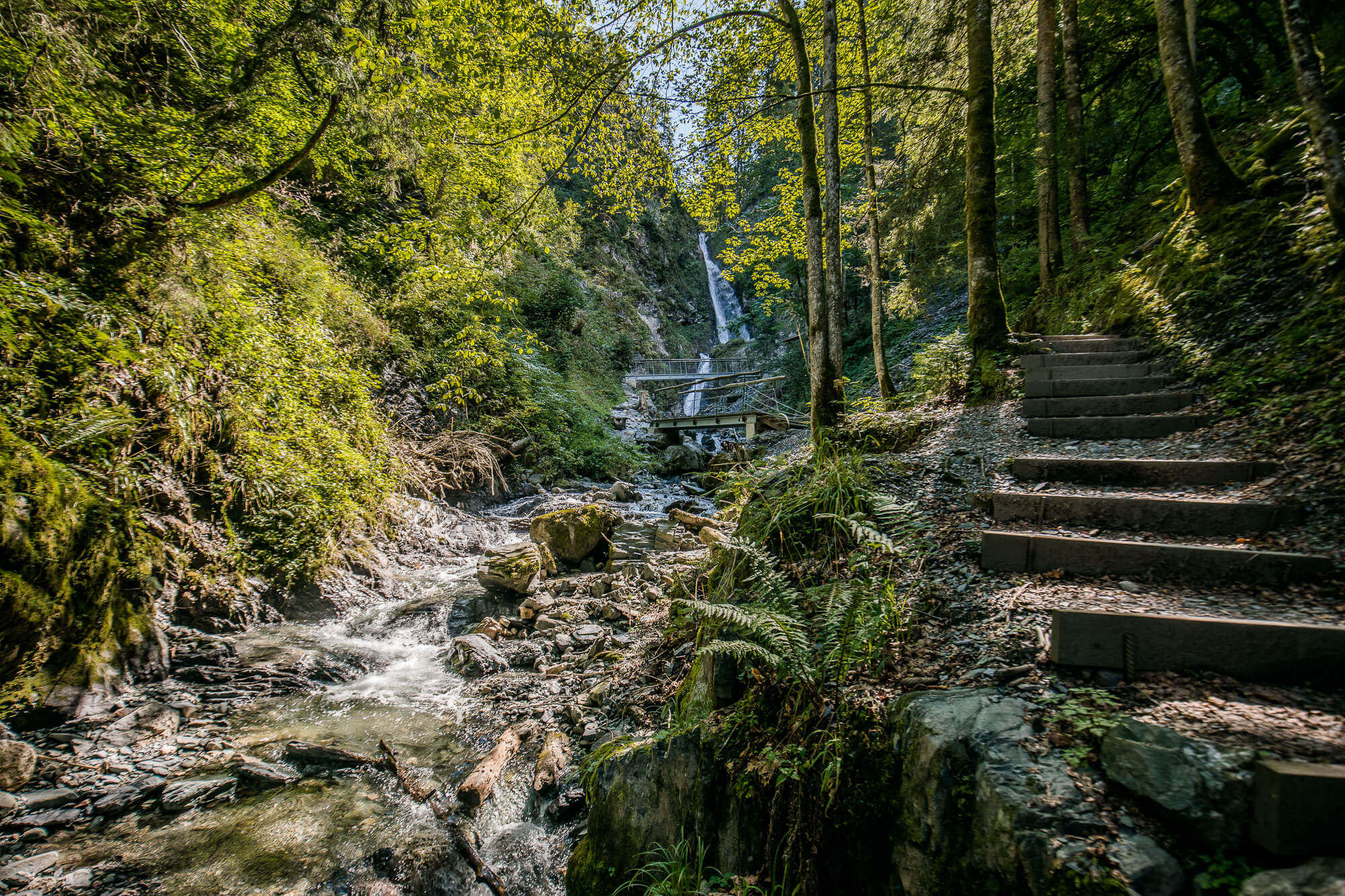 St. Johann Idylle am Eifersbacher Wasserfall Idylle am Eifersbacher Wasserfall